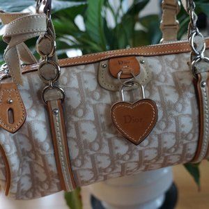CHRISTIAN DIOR Monogram Trotter Handbag